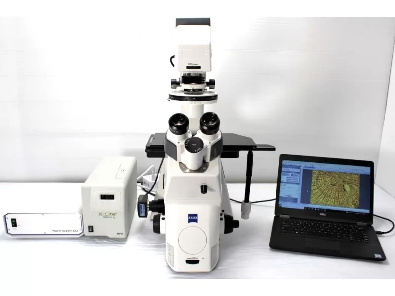 Zeiss AXIO Observer Z1 Inverted Fluorescence Motorized Microscope 