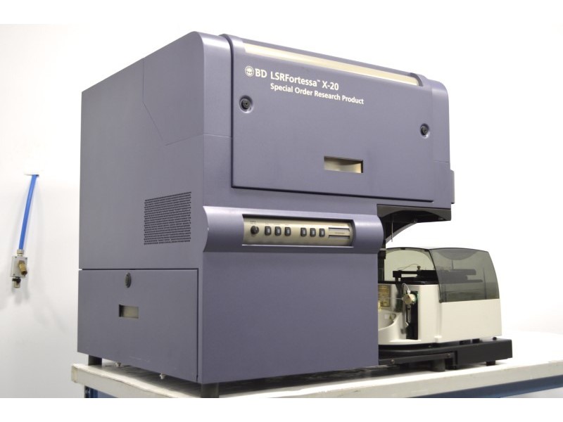BD LSRFortessa X-20 Cell Analyzer Flow Cytometer (4)Lasers(16)Colors/(18)Detectors w/ HTS