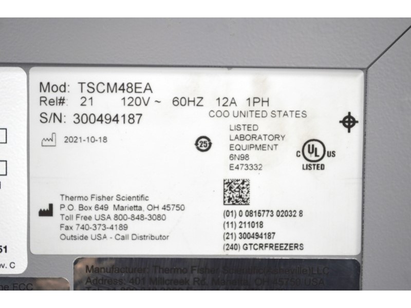 Thermo CryoMed TSCM48EA Controlled-Rate Freezer