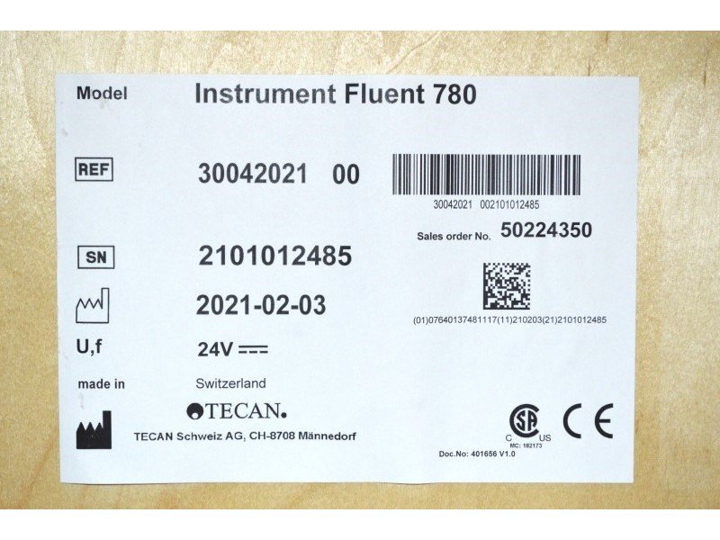 BRAND NEW/SEALED Tecan Fluent 780 Liquid Handler w/ RGA Gripper, Span-8 FCA, MCA384 w/ 96 Adapter Plate Unit 4