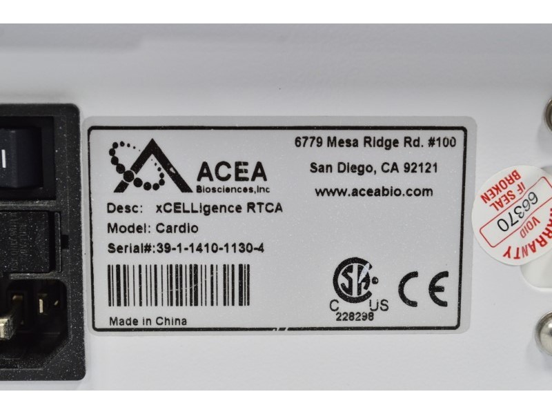 Agilent ACEA xCELLigence RTCA Cardio Real-Time Cell Analyzer - AV