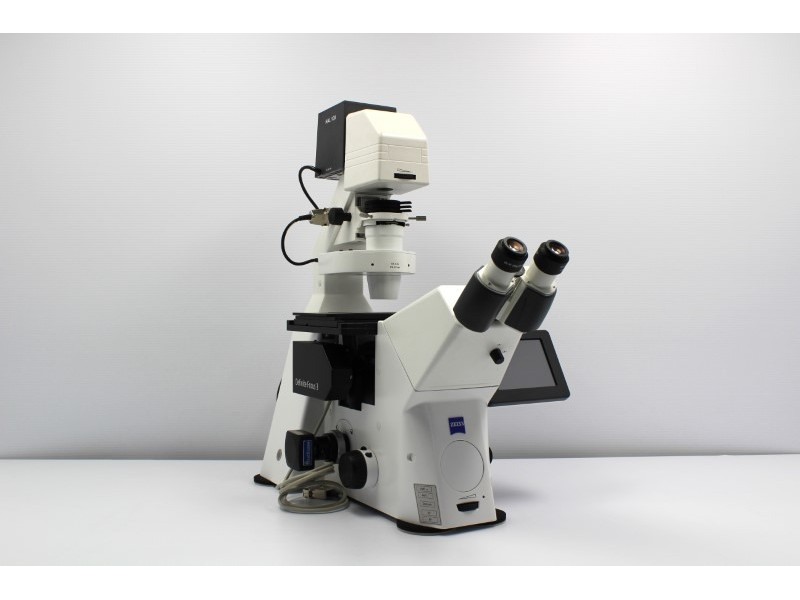 Zeiss AXIO Observer 7 Inverted LED Fluorescence Motorized XY Definite Focus 3 Microscope (New Filters)