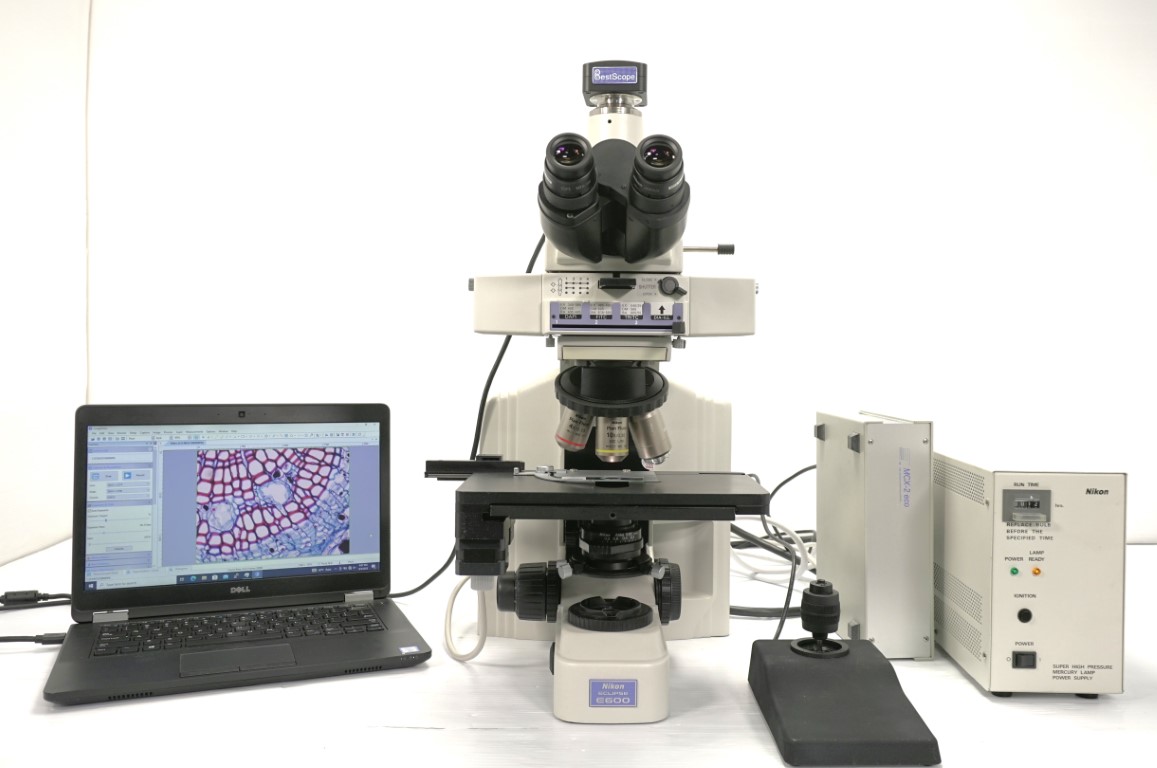 Nikon E600 POL Reflected & Transmitted Polarizing Light Microscope –  Microscope Central