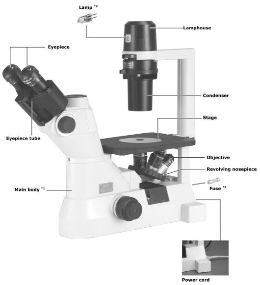 Nikon TS100 Inverted Phase Contrast Microscope – Microscope Central